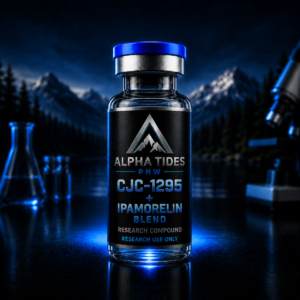 Alpha Tides CJC-1295 and Ipamorelin blend product label